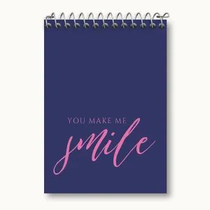 دفتر یادداشت You Make Me Smile