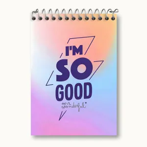دفتر یادداشت I'm So Good