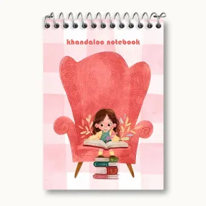 دفتر یادداشت دختر کتابخوان