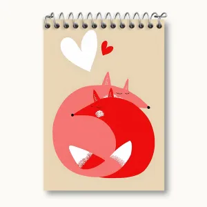 دفتر یادداشت روباه عاشق