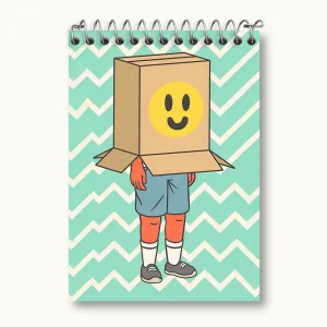 دفتر یادداشت آدم به ظاهر خوشحال