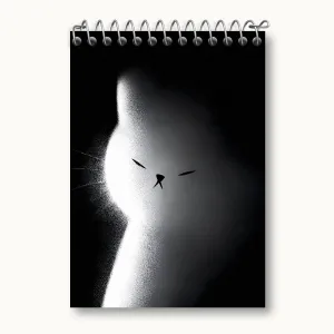 دفتر یادداشت گربه در سایه