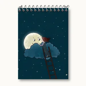 دفتر یادداشت دختر و ماه
