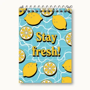 دفتر یادداشت Stay Fresh