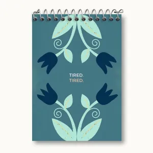 دفتر یادداشت Tired