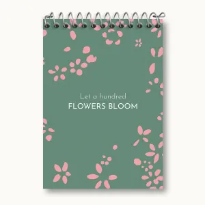 دفتر یادداشت Let A Hundred Flowers Bloom