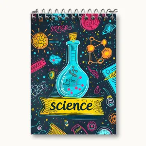 دفتر یادداشت آزمایش و شیمی