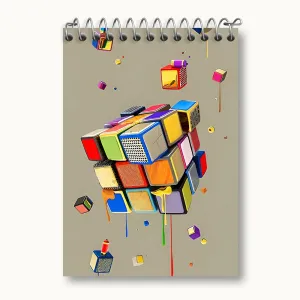 دفتر یادداشت مکعب روبیک