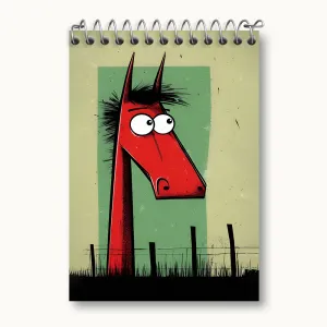 دفتر یادداشت اسب بانمک