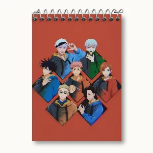 دفتر یادداشت جوجوتسو کایسن (Jujutsu Kaisen)