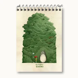 دفتر یادداشت انیمه توتورو (Totoro)
