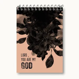 دفتر یادداشت Lord you are my god