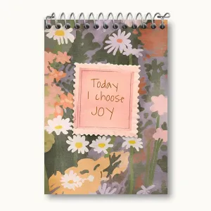 دفتر یادداشت Today I choose joy