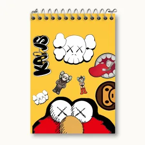 دفتر یادداشت عروسک Kaws