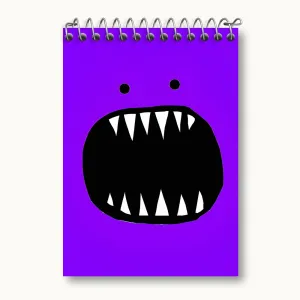 دفتر یادداشت هیولا بامزه