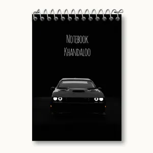 دفتر یادداشت ماشین اسپرت (Dodge Challenger)