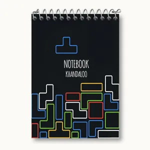 دفتر یادداشت Tetris game
