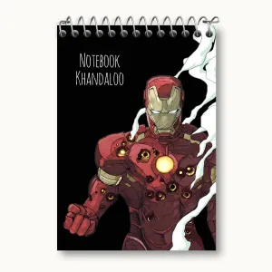 دفتر یادداشت مرد آهنی مارول (Marvel)
