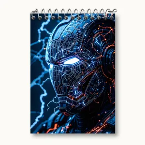 دفتر یادداشت مرد آهنی مارول (Marvel)