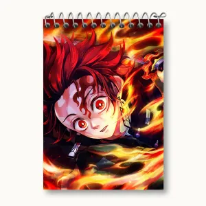 دفتر یادداشت انیمه شیطان کش (Demon Slayer)