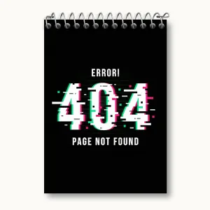 دفتر یادداشت Error 404