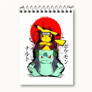 دفتر یادداشت انیمه پوکمون (Pokemon)