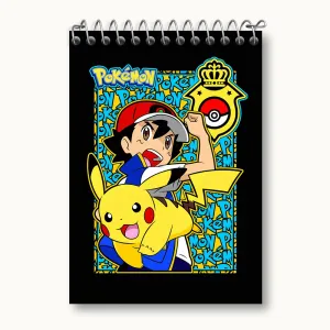 دفتر یادداشت انیمه پوکمون (Pokemon)
