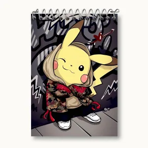 دفتر یادداشت انیمه پوکمون (Pokemon)