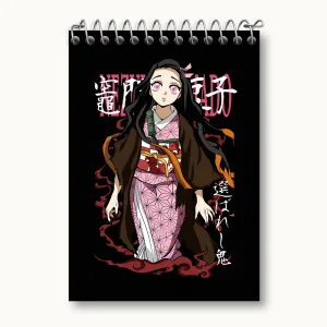 دفتر یادداشت انیمه شیطان کش (Demon Slayer)