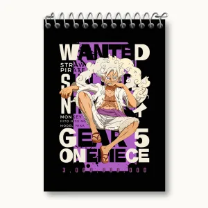 دفتر یادداشت انیمه وان پیس (One Piece)