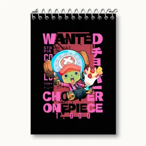 دفتر یادداشت انیمه وان پیس (One Piece)