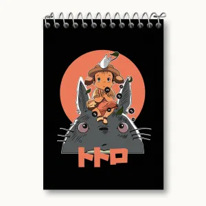 دفتر یادداشت انیمه توتورو (Totoro)