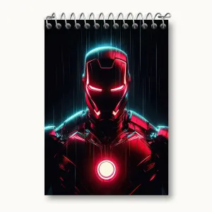 دفتر یادداشت مرد آهنی (Iron Man Marvel)