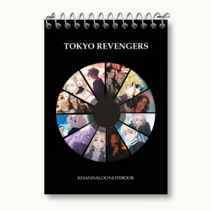 دفتر یادداشت انیمه توکیو ریونجرز (Tokyo Revengers)