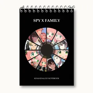 دفتر یادداشت انیمه اسپای ایکس فمیلی (Spy × Family)