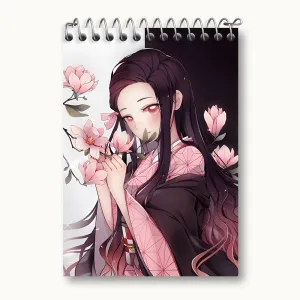 دفتر یادداشت انیمه شیطان کش (Demon Slayer)