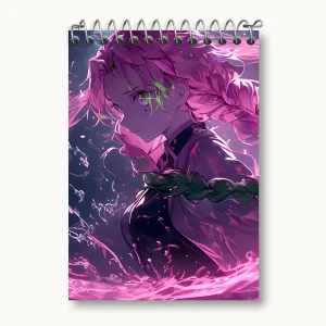 دفتر یادداشت انیمه شیطان کش (Demon Slayer)