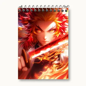 دفتر یادداشت انیمه شیطان کش (Demon Slayer)