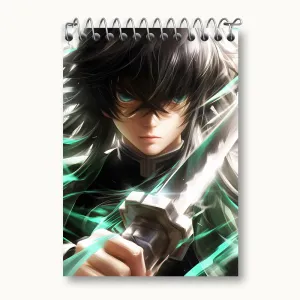 دفتر یادداشت انیمه شیطان کش (Demon Slayer)