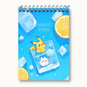 دفتر یادداشت انیمه پوکمون (Pokemon)
