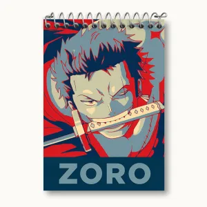 دفتر یادداشت انیمه وان پیس (One Piece)