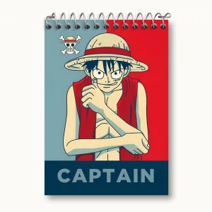 دفتر یادداشت انیمه وان پیس (One Piece)