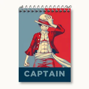 دفتر یادداشت انیمه وان پیس (One Piece)