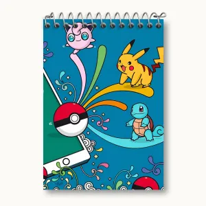 دفتر یادداشت انیمه پوکمون (Pokemon)