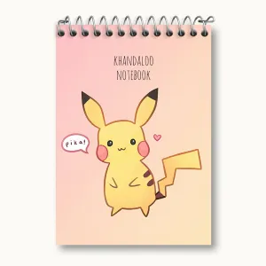 دفتر یادداشت انیمه پوکمون (Pokemon)