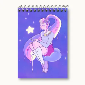 دفتر یادداشت دخترانه فانتزی