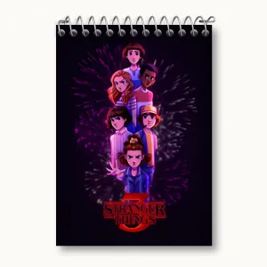 دفتر یادداشت استرنجر تینگز (Stranger Things)