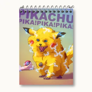 دفتر یادداشت انیمه پوکمون (Pokemon)