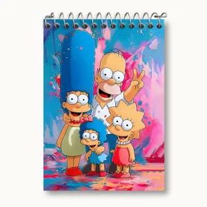 دفتر یادداشت سیمپسون ها (Simpsons)