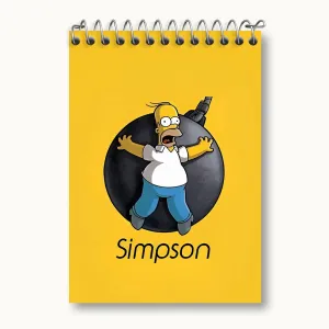 دفتر یادداشت سیمپسون ها (Simpsons)